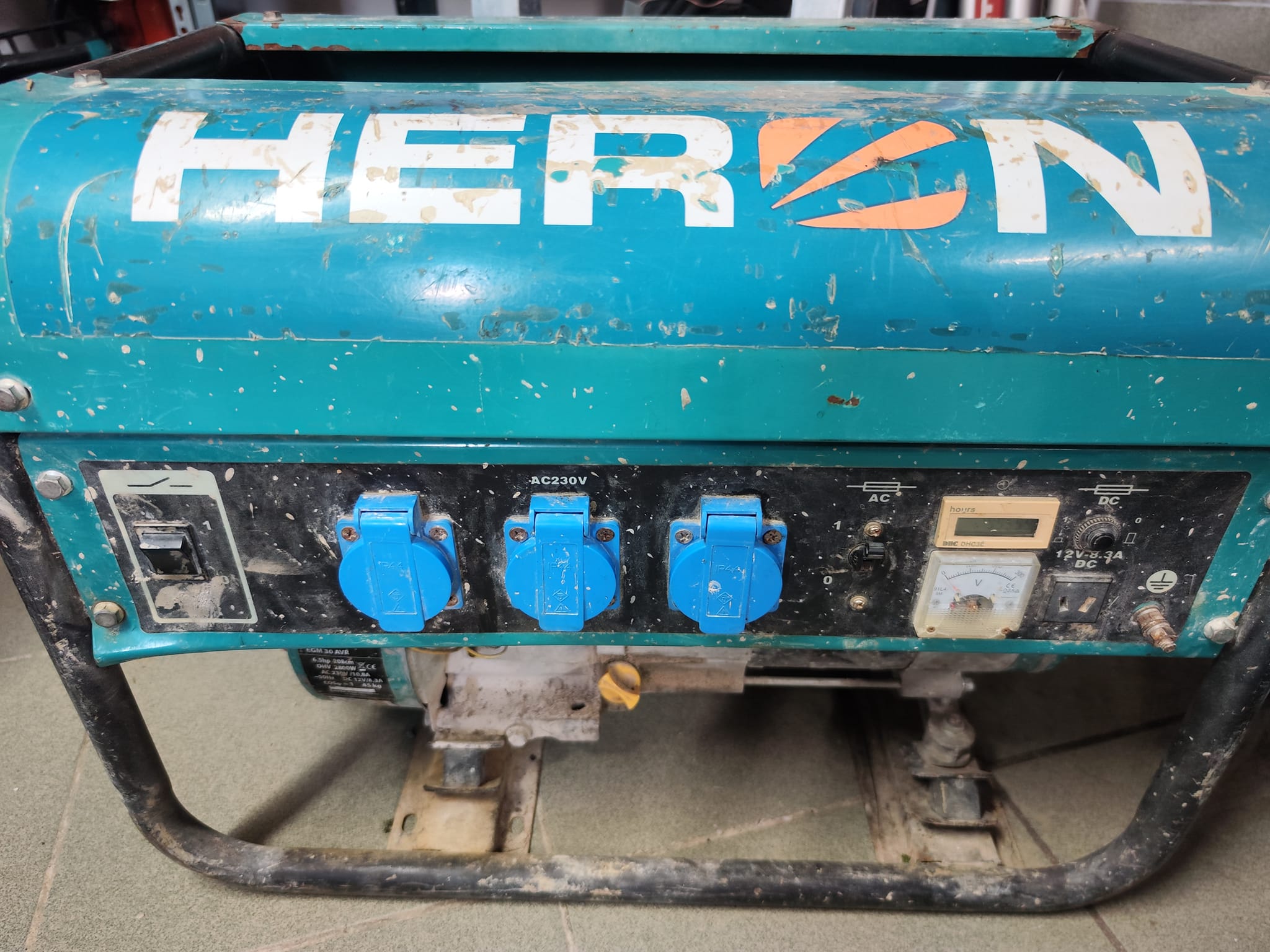 Benzínová elektrocentrála Heron