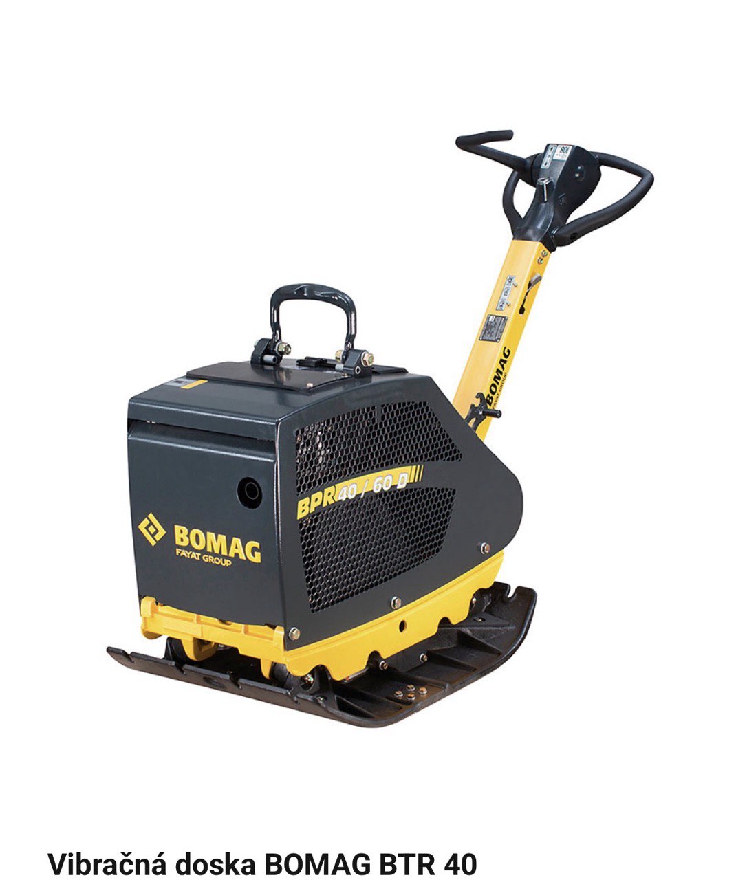 Vibračná doska BOMAG BTR 40