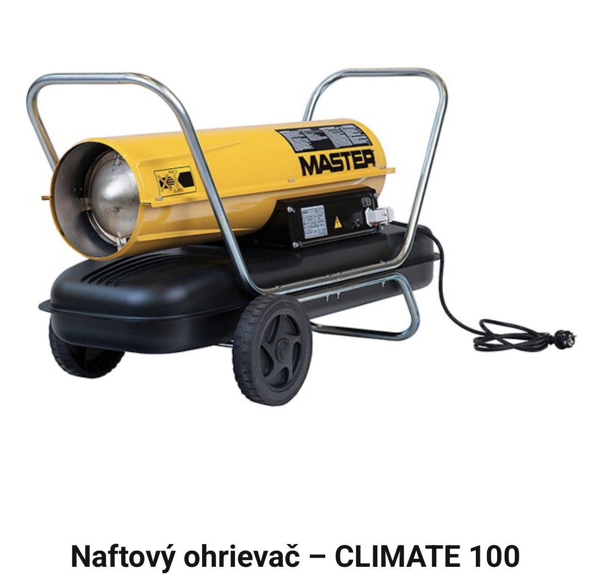 Naftový ohrievač – CLIMATE 100