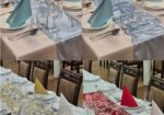 Farebné prestierania – stredové štóly
